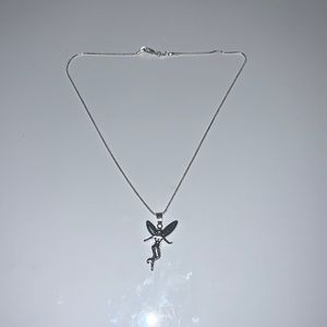 Women’s 925 silver necklace with fairy pendant